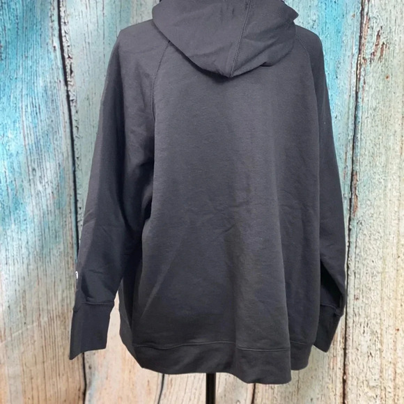 CHAMPION NWT Black Plus Size Powerblend Fleece Hoodie - Picture 12 of 12